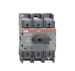 ABB Rozłącznik izolacyjny OT100F3 100A 3P bez wałka i rączki 1SCA105004R1001