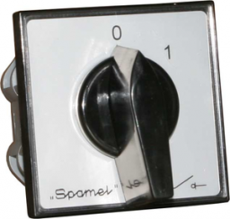  Spamel Rozłącznik 1-0-2 4P 25A mocowany do pulpitu - ŁK25R-4.8396P03