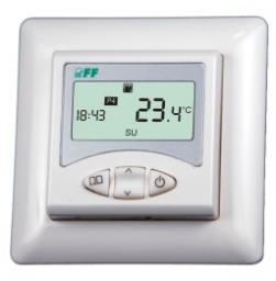  F&F Regulator temperatury 230V 16A -5-60°C IP20 biały RT-825