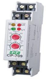  F&F Przekaźnik kontroli napięcia 1-fazowy 1P 16A 150-210V/230-260V AC CP-709