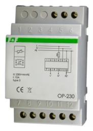  F&F Ogranicznik przepięć D z potrójnym filtrem przeciwzakłóceniowym 2P 1kV OP-230