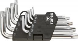  Topex Zestaw kluczy pięciokątnych do przepływomierzy TS10-TS50 9szt. (35D950)