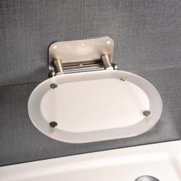 Ravak Siedzisko prysznicowe Ovo Chrome inox (B8F0000029)