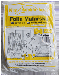 Folia malarska Blue Dolphin średnia 4 x 5m (CF_04918)