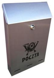 Skrzynka na listy satyna A-4N