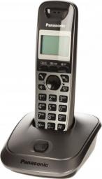 Telefon stacjonarny Panasonic KX-TG2511PDM Czarno-srebrny 