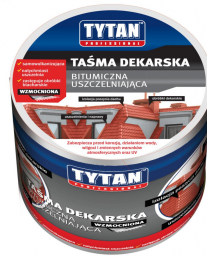  Tytan Taśma uszczelniająca dekarska ciemny brąz 100mm 10mb - DAT-TF-CB-100WZ