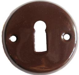  Szyld drzwi malowany klucz brązowy 1szt.