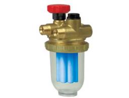  Afriso Filtr olejowy dwururowy MS 500 Si gwint zewnętrzny wkład plastikowy przepływ 200L/h 20 429