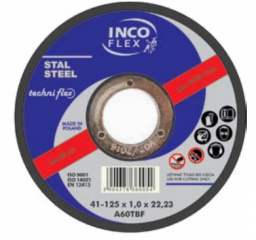 Inco Flex Tarcza płaska do przecinania A24RBF 400x4x32mm - M41-400-4,0-32A24R