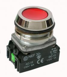  Promet Przycisk bezpieczeństwa NEF30 30mm czerwony - W0-NEF30-K XY C