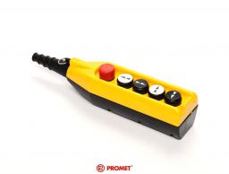 Promet Kaseta sterownicza 5 przycisków w tym przycisk awaryjnego stopu 30mm dwie prędkości - PV5E30B44