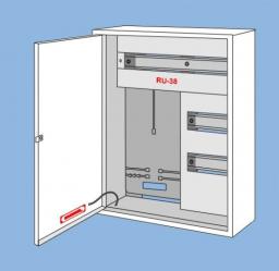  Karwasz Rozdzielnica uniwersalna IP30 biała RU-38