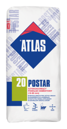 ATLAS Szybkoschnący podkład cementowy Postar 20 25kg
