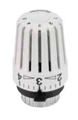 Heimeier Głowica termostatyczna D z wbudowanym czujnikiem biała (6850-00.500)