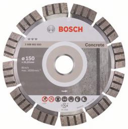  Bosch Tarcza tnąca diamentowa Best for Concrete 150 x 22mm - 2608602653