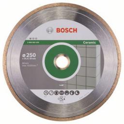  Bosch Diamentowa tarcza tnąca STANDARD FOR CERAMIC 250x25,40mm 2608602539