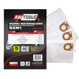 Worek do odkurzacza AWTools z mikrowłókniny SXM1 GAS 50/STARMIX 5szt. (AW00400)
