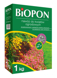  Biopon Nawóz granulowany do kwiatów ogrodowych 1kg (1176)