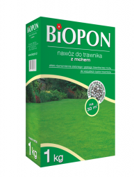  Biopon Nawóz granulowany do trawnika z mchem 3kg (1050)
