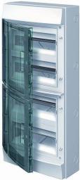 ABB Rozdzielnia Mistral65 48M z listwą N+PE IP65 drzwi przeźroczyste (1SLM006501A1207)