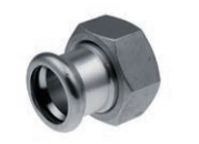 KAN-therm Śrubunek Press 22mm GW 1" z płaską uszczelką (6191757)