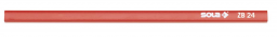  Sola Ołówek stolarski ZB 24cm czerwony (SO66010520)