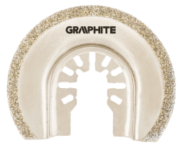  Graphite Tarcza półokrągła HCS do ceramiki 65mm galwaniczne pokrycie nasypem diamentowym (56H063)