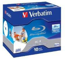  Verbatim BD-R 25 GB 6x 10 sztuk (43713)