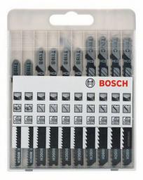  Bosch Zestaw brzeszczotów do wyrzynarek Basic for Wodd 10szt. (2607010629)