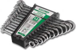 Stalco Zestaw kluczy płasko-oczkowych z grzechotką 8-19mm 6szt. (S-56146)
