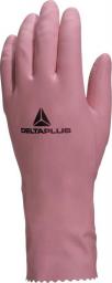  Delta Plus Rękawice gospodarcze lateksowe Zephir rozmiar 8/9 różowy (VE210RO08)