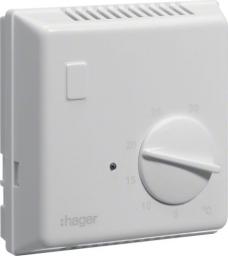 Hager Polo Regulator temperatury bimetalowy 230V 10A 5-30°C IP30 biały (EK052)