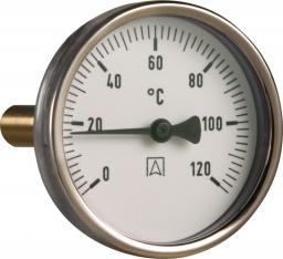 Afriso Termometr bimetaliczny BiTh 100 mm 0 - 120°C tuleja 63mm 1/2" (63812)