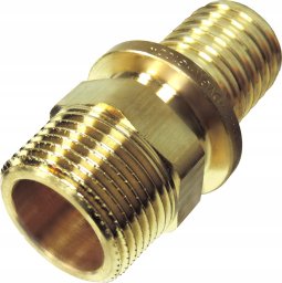 Tece Nypel przejściowy GZ 16mm x 1/2" mosiądz (705502)