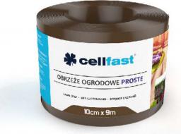  Cellfast Obrzeże trawnikowe proste brązowe 15cm x 9m (30-212H)
