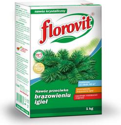 Florovit Nawóz do iglaków przeciwko brązowieniu igieł 1kg