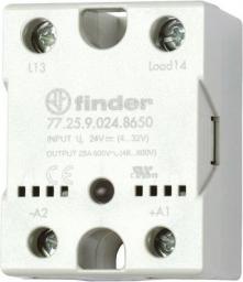  Finder Przekaźnik SSR 1Z 25A 40-600V AC załączanie w zerze, zasilanie 24V DC (77.25.9.024.8650)