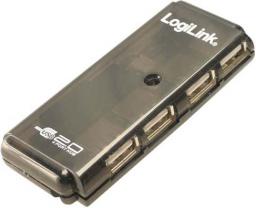 HUB USB LogiLink 4x USB-A 2.0 (UH0001A)