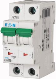  Eaton Wyłącznik nadprądowy 2P C 6A 10kA AC PLSM C6/2-MW (242399)