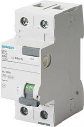 Siemens Wyłącznik różnicowo-prądowy 2P 63A 0,03A typ AC (5SV4316-0)