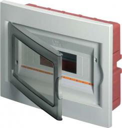  Elettrocanali Rozdzielnica modułowa podtynkowa 2x18 seria 630 drzwi transparentne szara (EC63036)