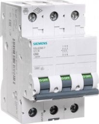  Siemens Wyłącznik nadprądowy 3P C 50A 6kA AC/DC (5SL6350-7)