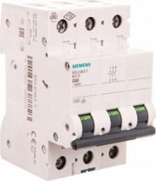  Siemens Wyłącznik nadprądowy 3P C 63A 6kA AC/DC (5SL6363-7)