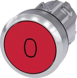  Siemens Napęd przycisku 22mm czerwony O z samopowrotem metalowy IP69k Sirius ACT (3SU1050-0AB20-0AD0)