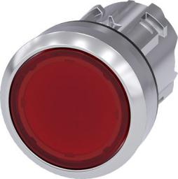  Siemens Napęd przycisku 22mm czerwony z podświetleniem z samopowrotem metalowy IP69k Sirius ACT (3SU1051-0AB20-0AA0)