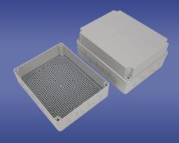  Elektro-Plast Puszka hermetyczna natynkowa z płytą PMT5 348 x 228 x 142mm IP44 szara PH-5A.1 P (28.511)
