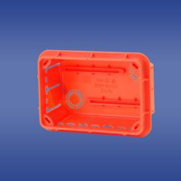  Elektro-Plast Puszka podtynkowa 76 x 116 x 52mm pomarańczowa (11.2)
