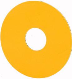 Eaton Tabliczka opisowa żółta okrągła SR-GE (063264)