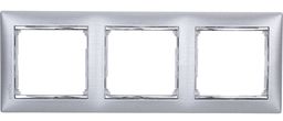  Legrand Ramka potrójna Valena aluminium szczotkowane (770333)